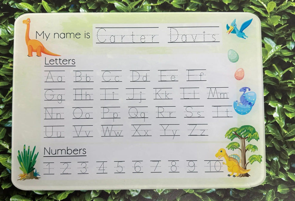 Educational handwriting Board