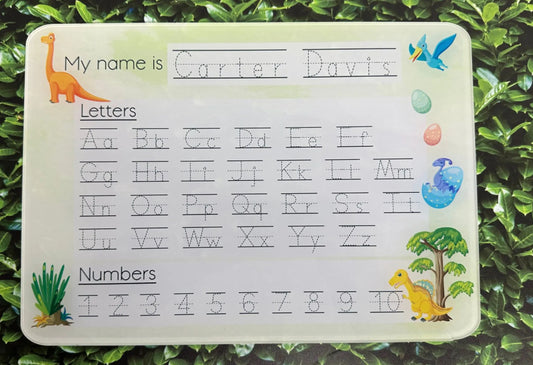 Educational handwriting Board