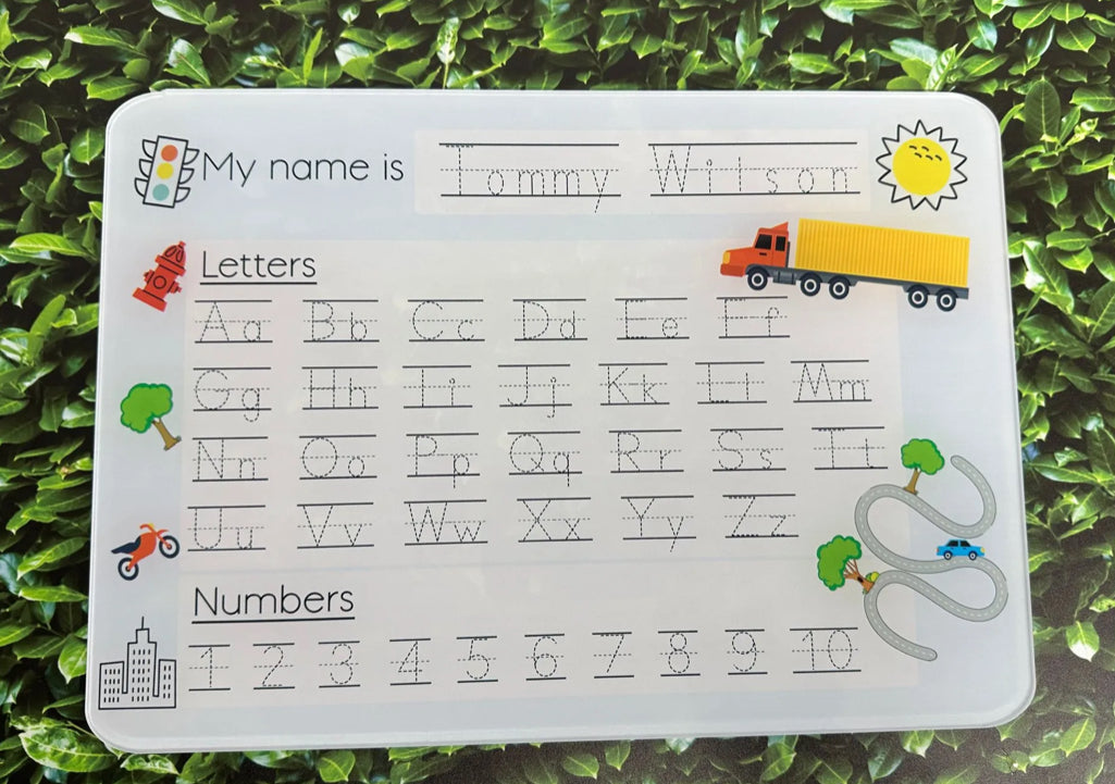 Educational handwriting Board