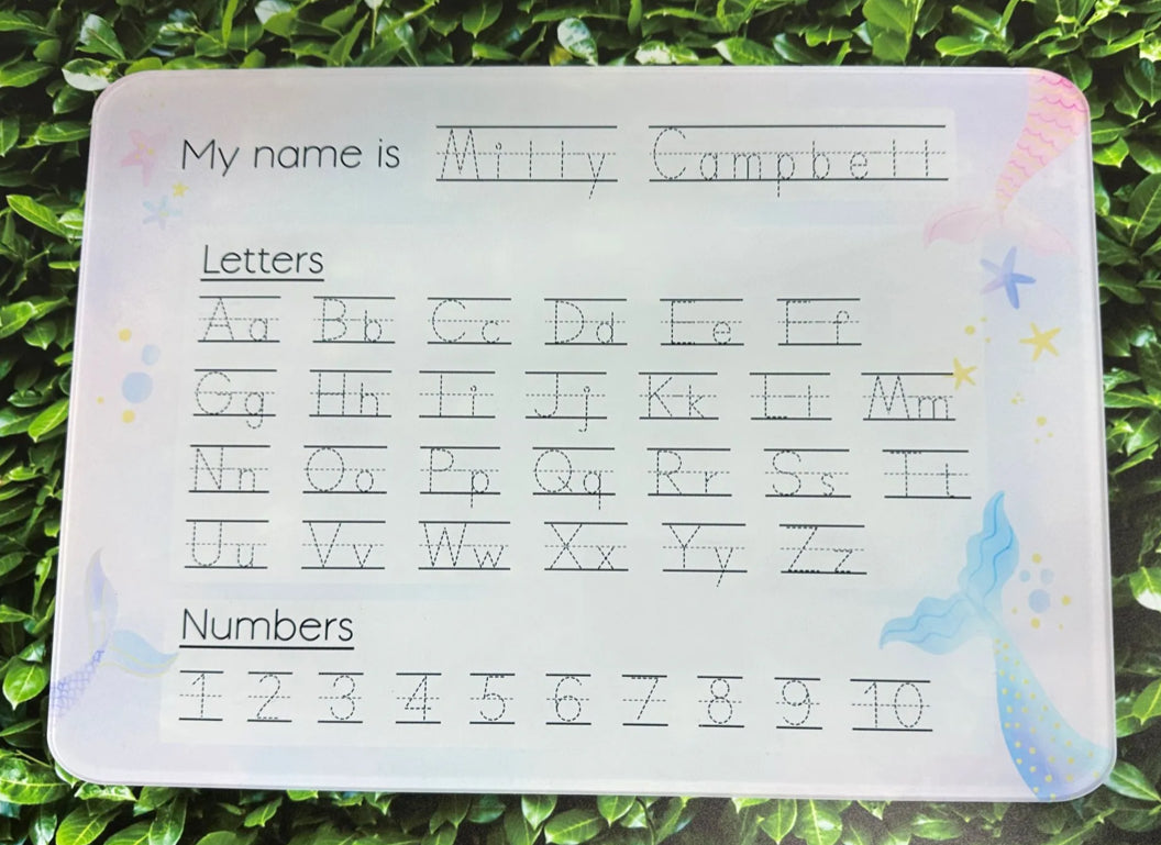 Educational handwriting Board