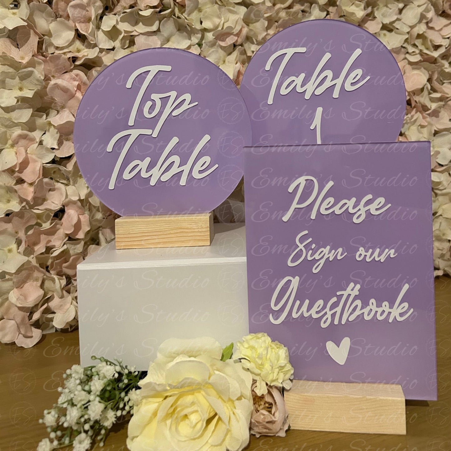 Table number Vinyl