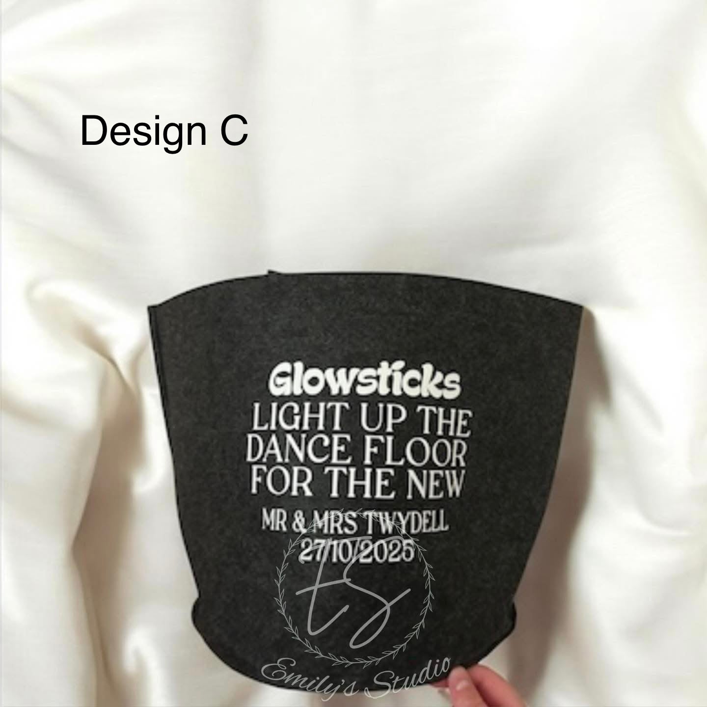 GLOWSTICK Wedding Trug