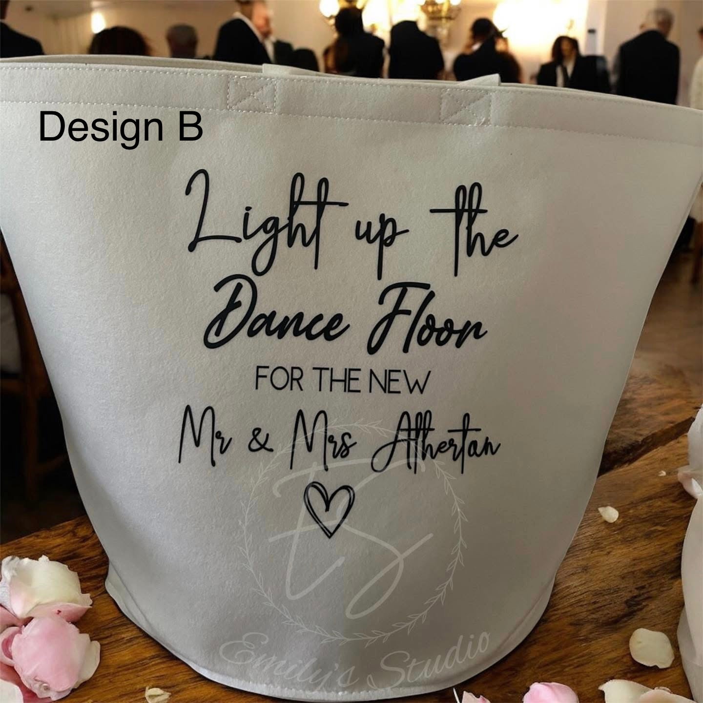 GLOWSTICK Wedding Trug
