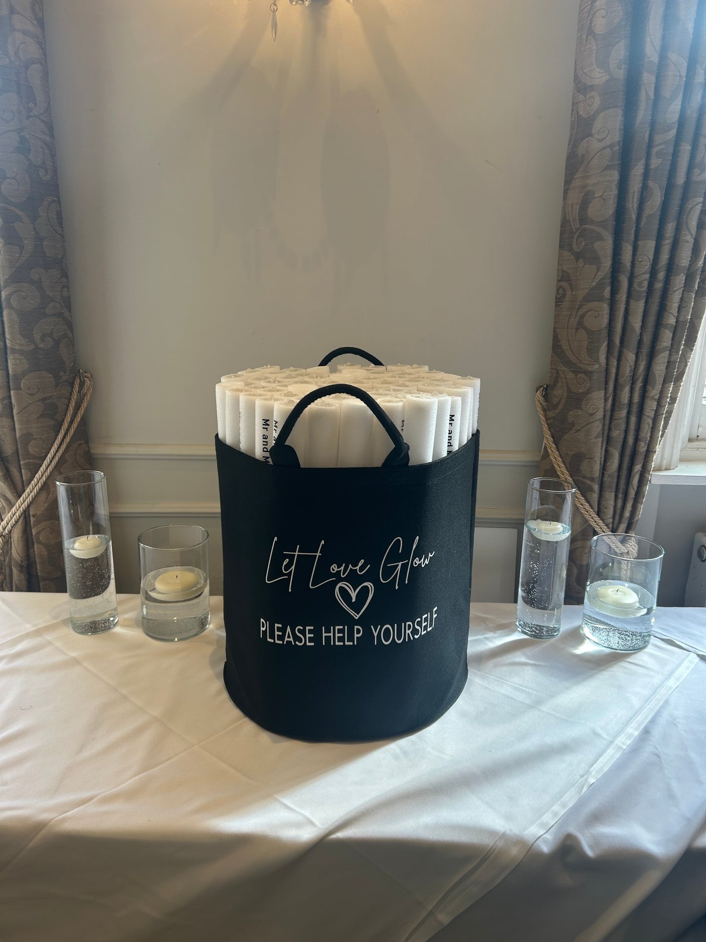 GLOWSTICK Wedding Trug