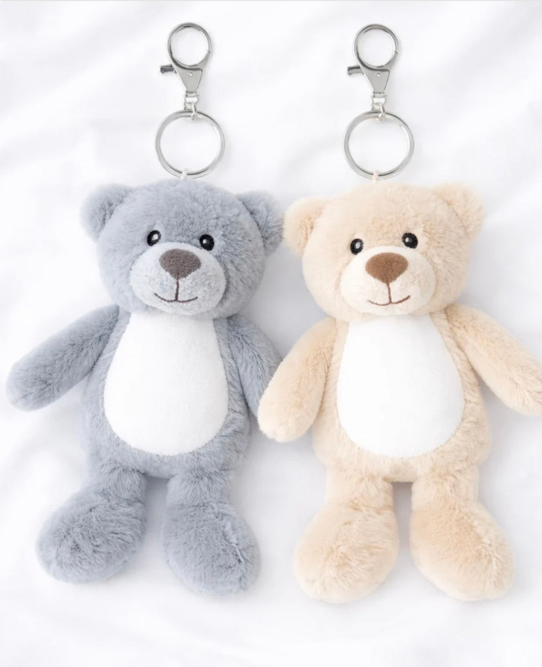 Anxiety Comfort Keychain Plush | Hug Me Keyring | Emotional Support Gift | Cute Bear Bunny Keychain | Mental Health Gift