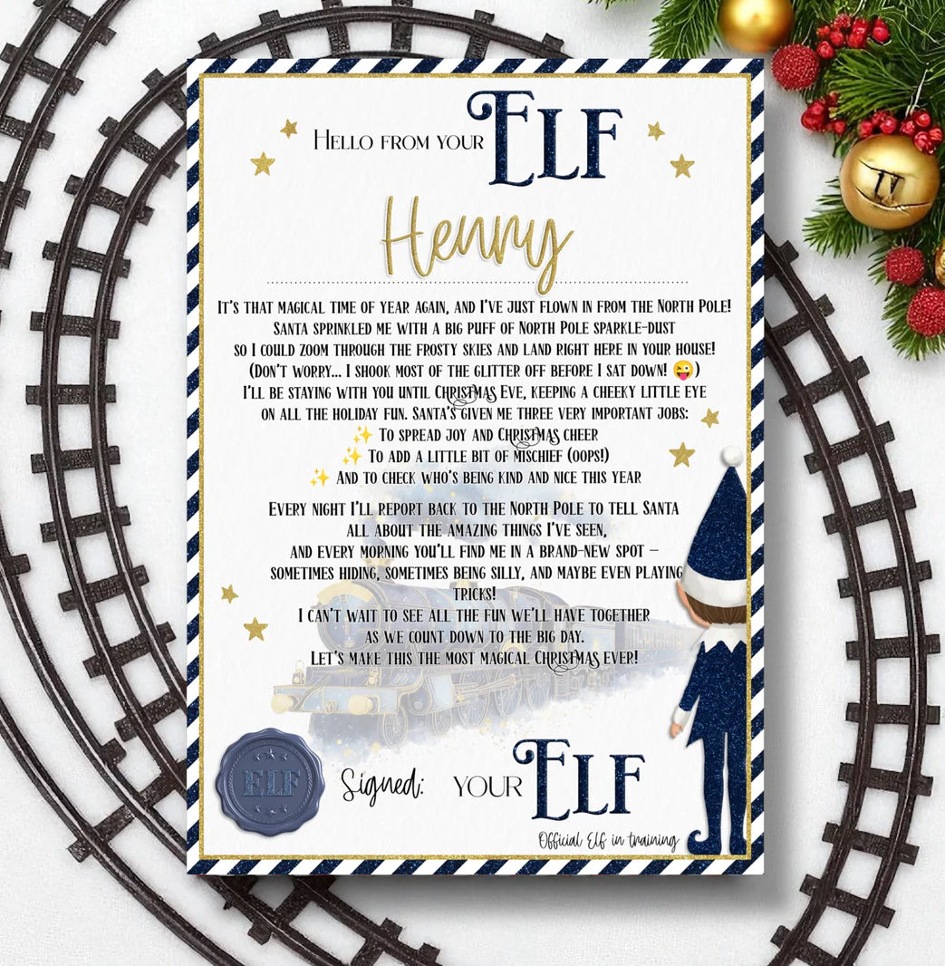 Elf Arrival letters