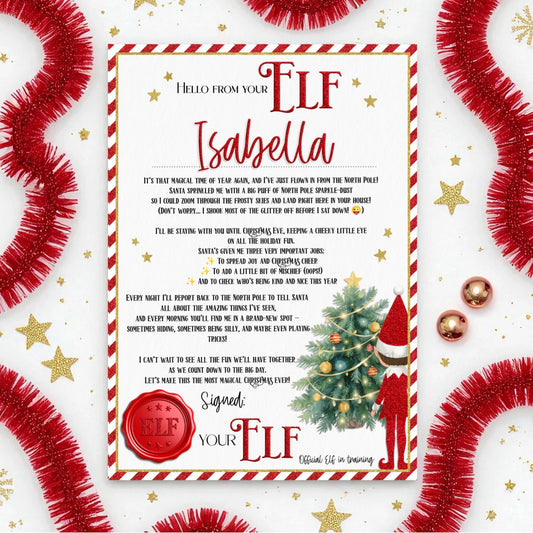 Elf Arrival letters