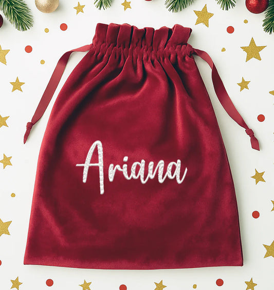 🎄✨ Personalised Christmas Embroidered Sacks ✨🎄