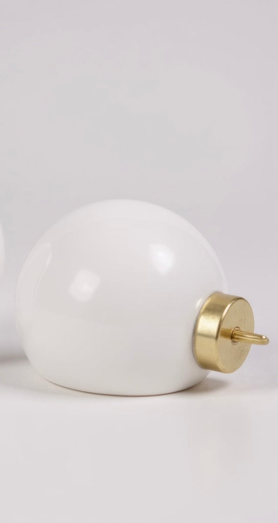3D Red 1st Christmas Ceramic Bauble