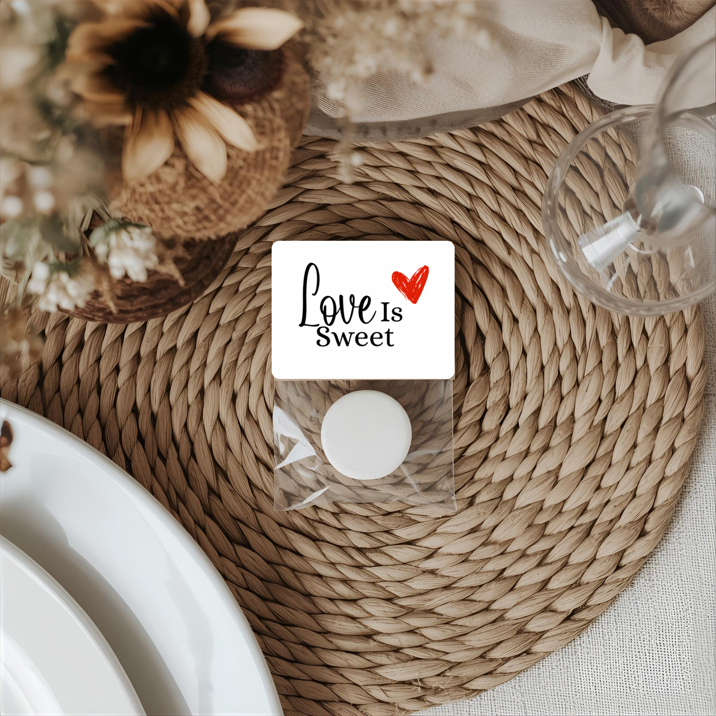 Sweet Wedding favours packets (empty)