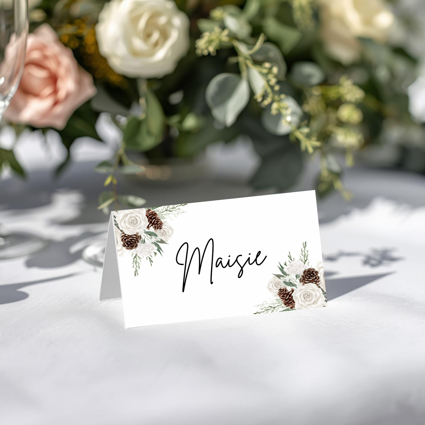 Folded Name place cards