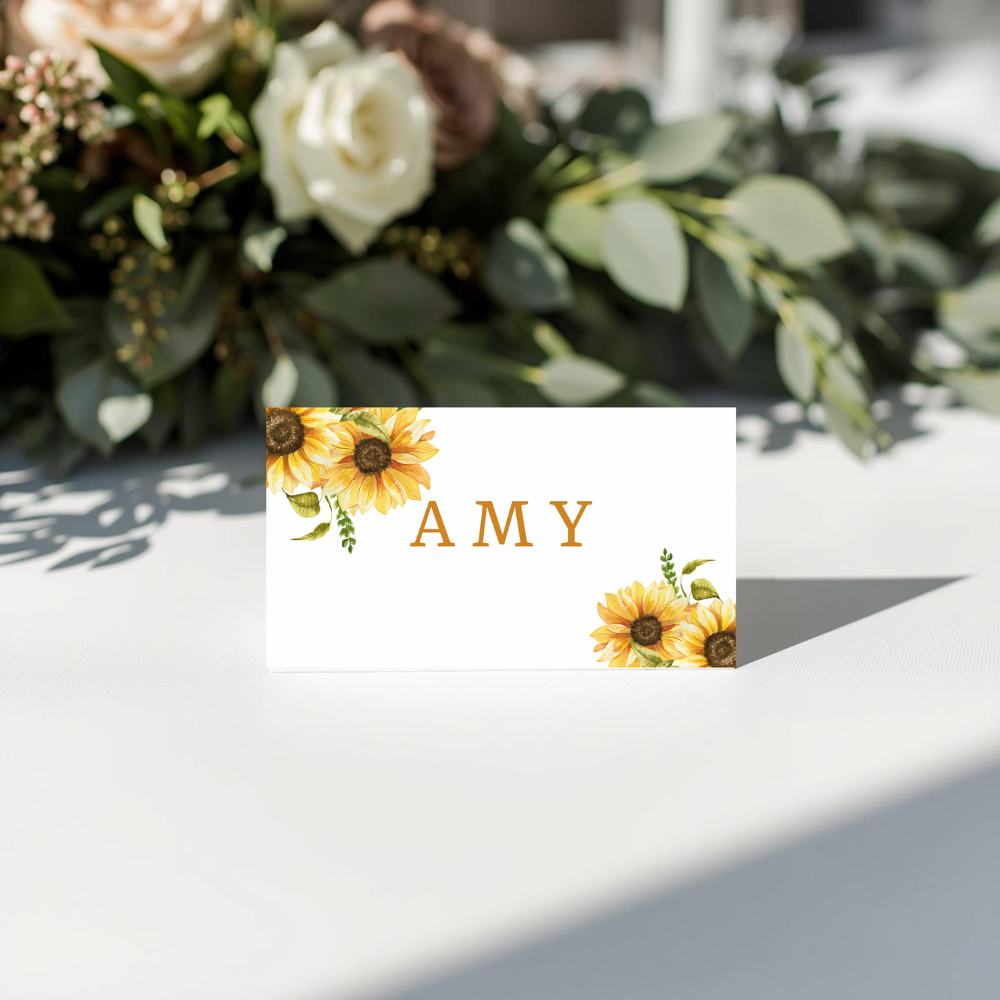 Folded Name place cards