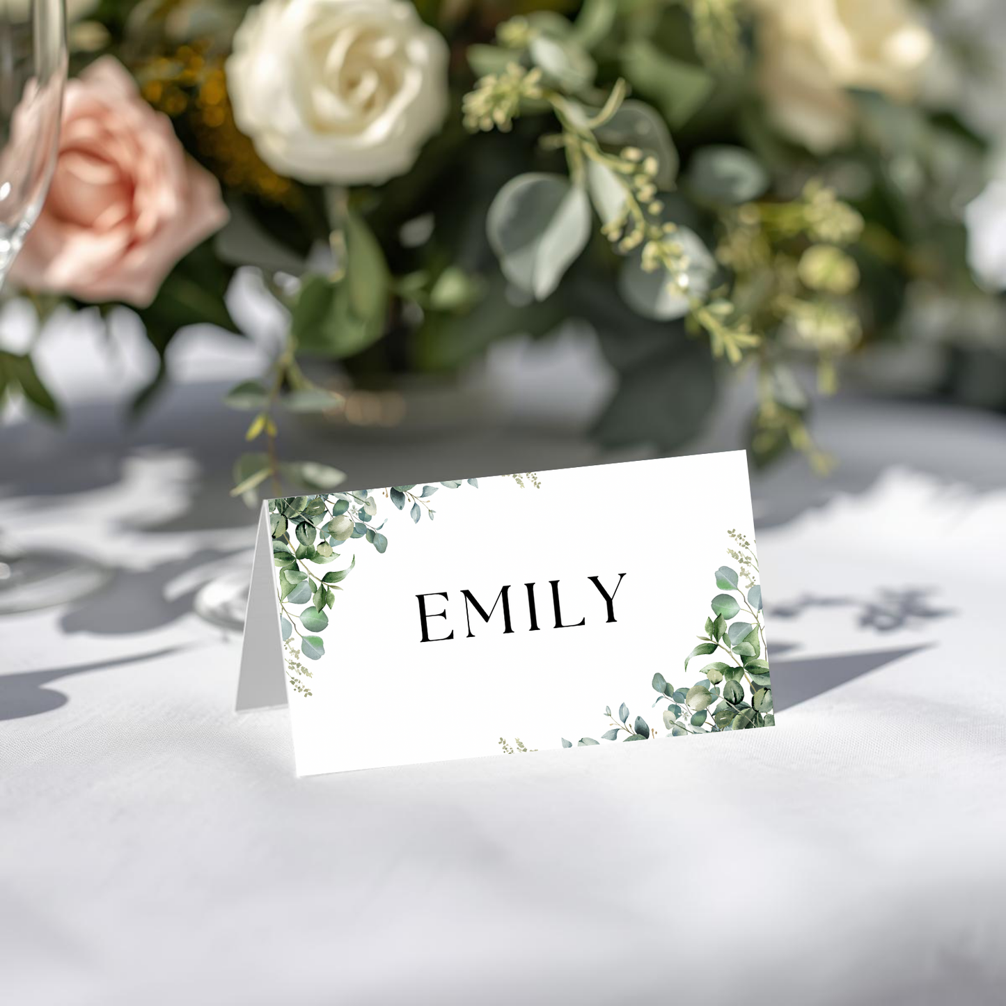Folded Name place cards