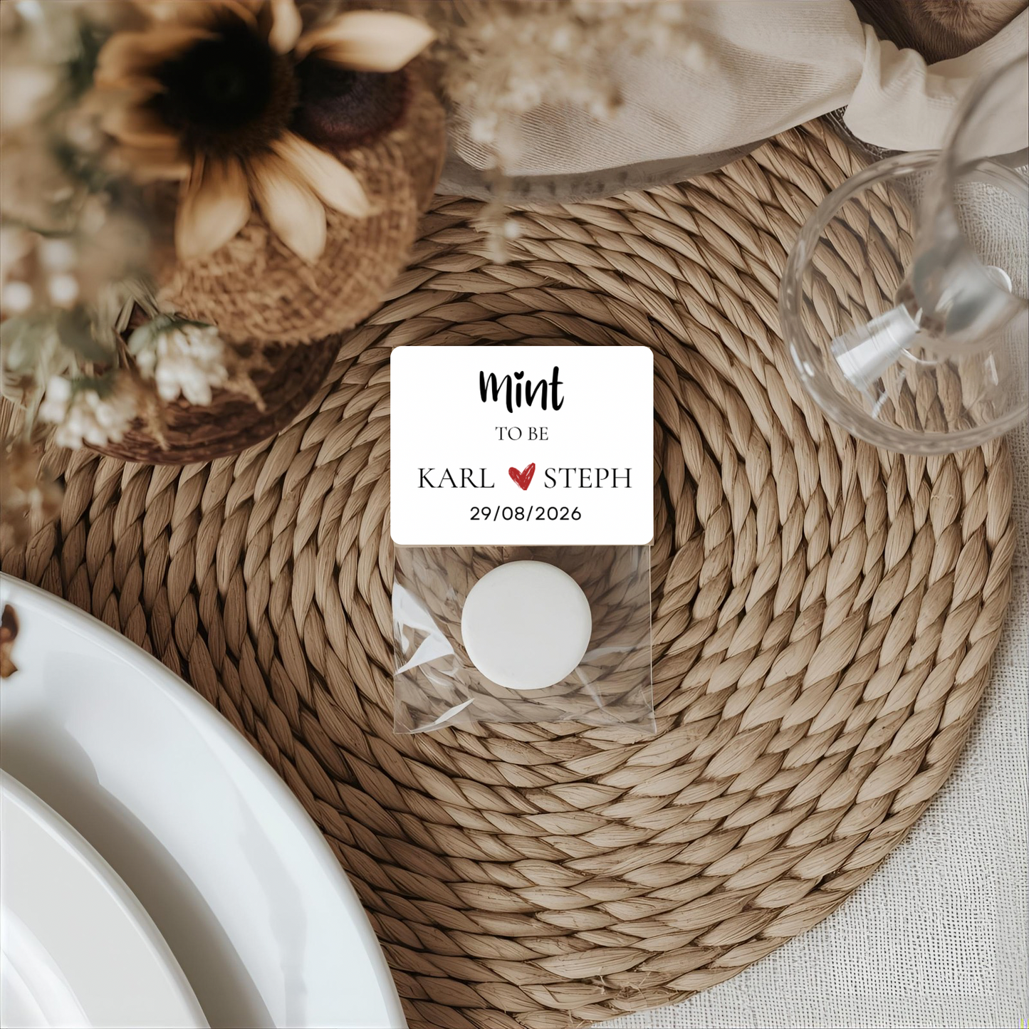 Sweet Wedding favours packets (empty)
