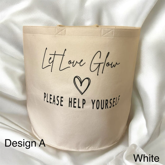 GLOWSTICK Wedding Trug