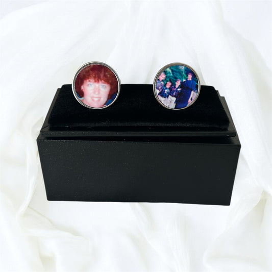 SALE Photo Cufflinks & gift box