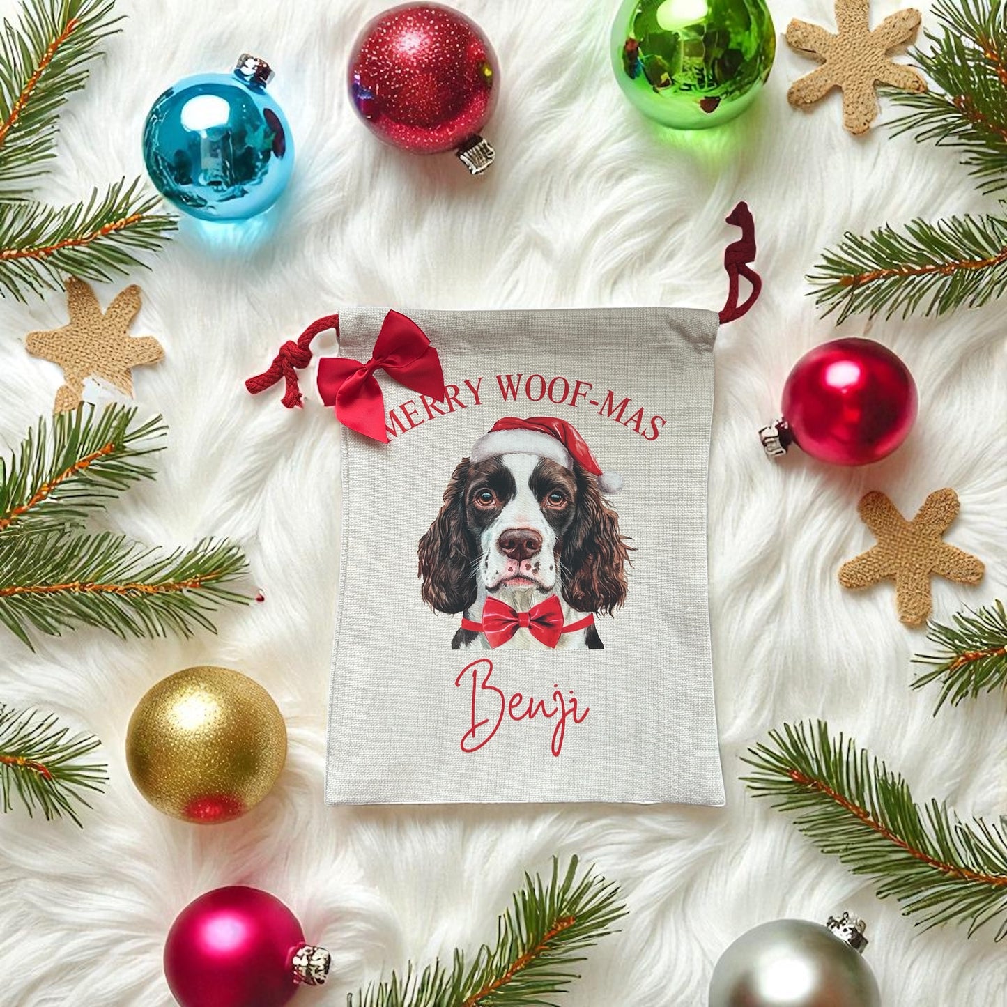 Dog Christmas sack