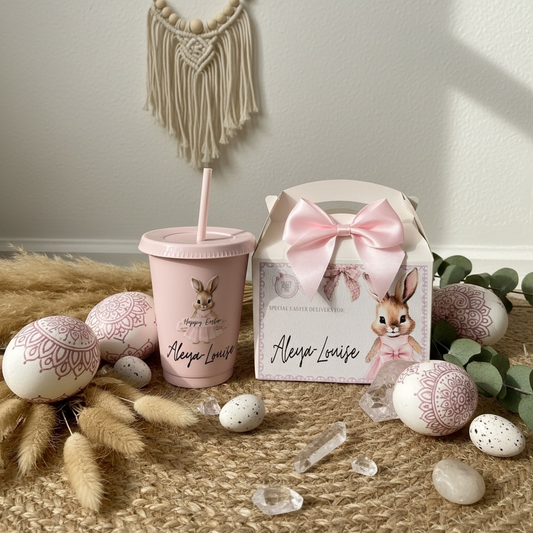 Easter treat Box & 16oz cold cup