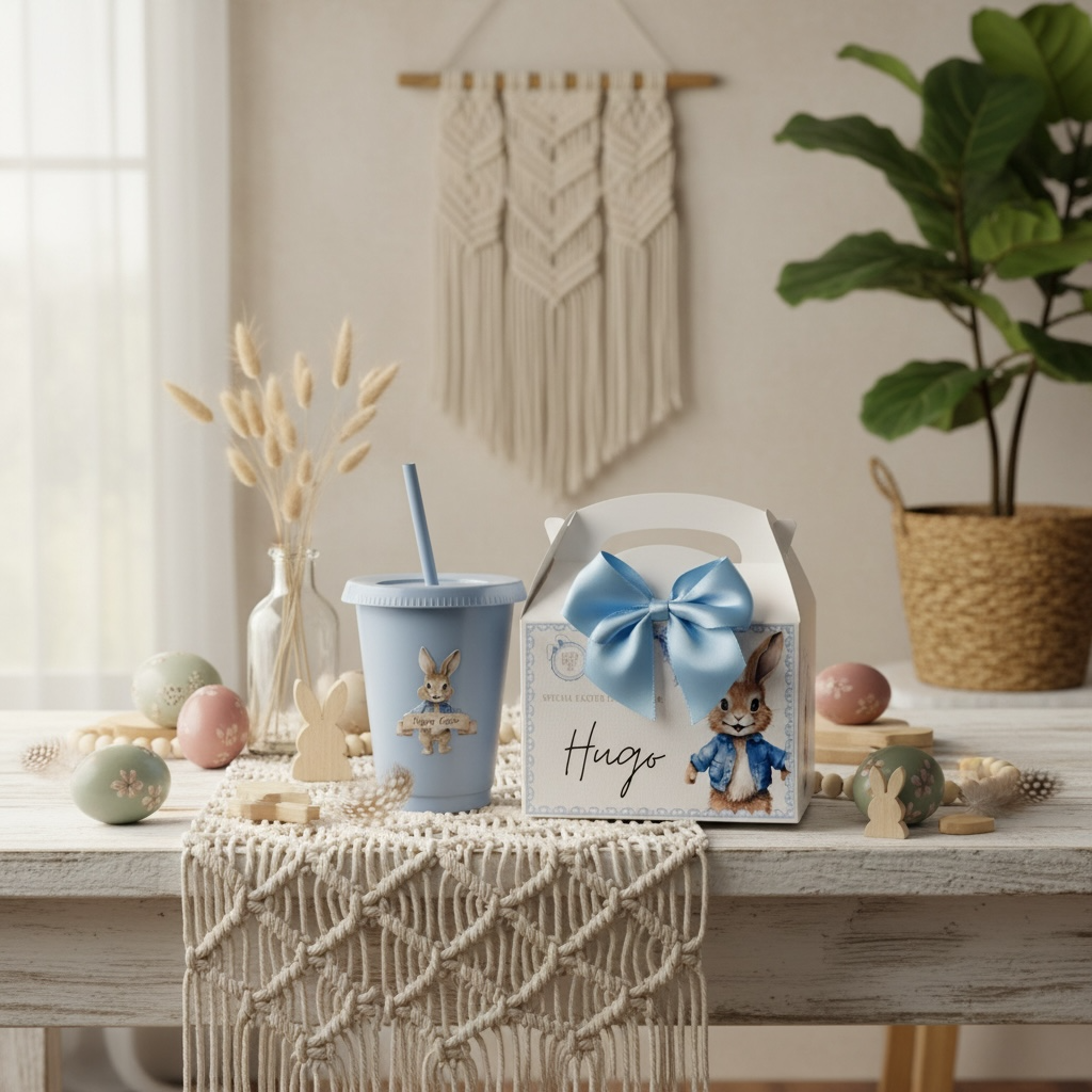 Easter treat Box & 16oz cold cup