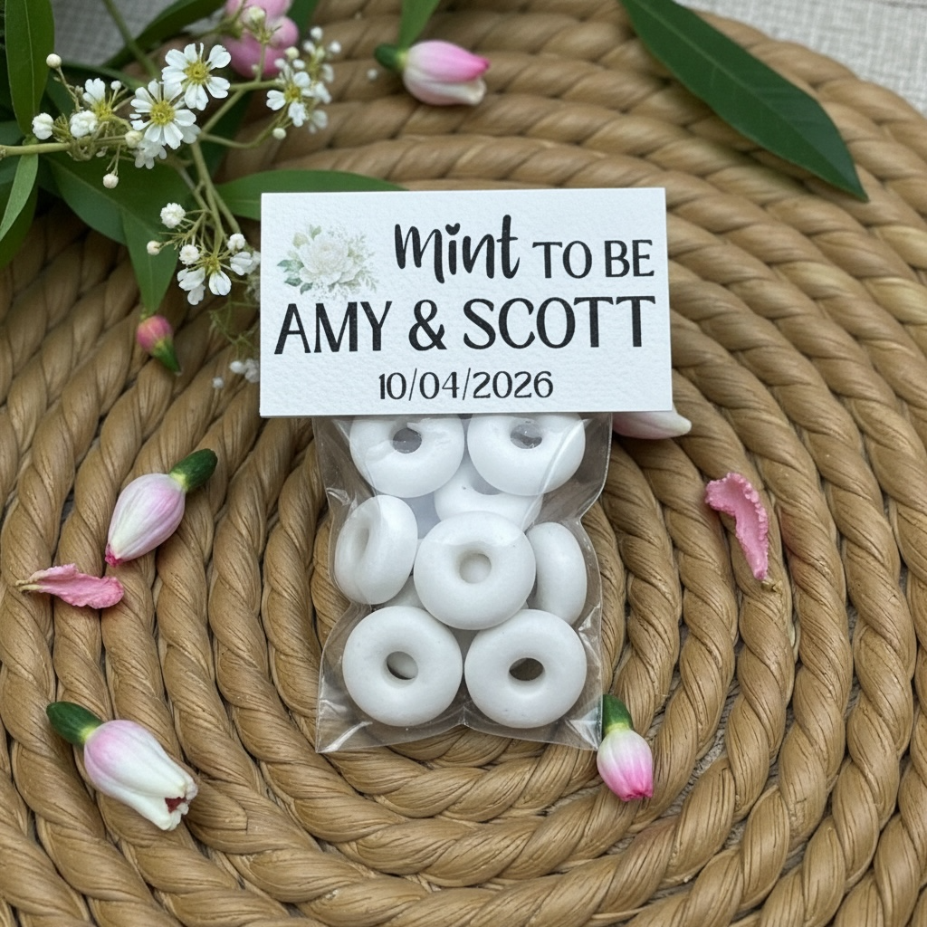 Sweet Wedding favours packets (empty)