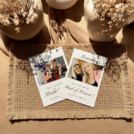 Personalised Proposal Cards