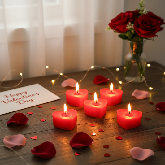 Heart shaped tea light Candles