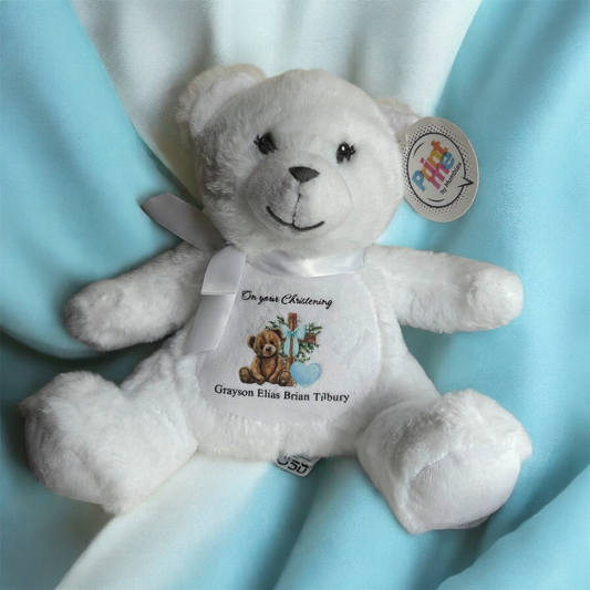 Christening Mumbles Teddy
