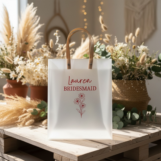 Frosted Gift bags