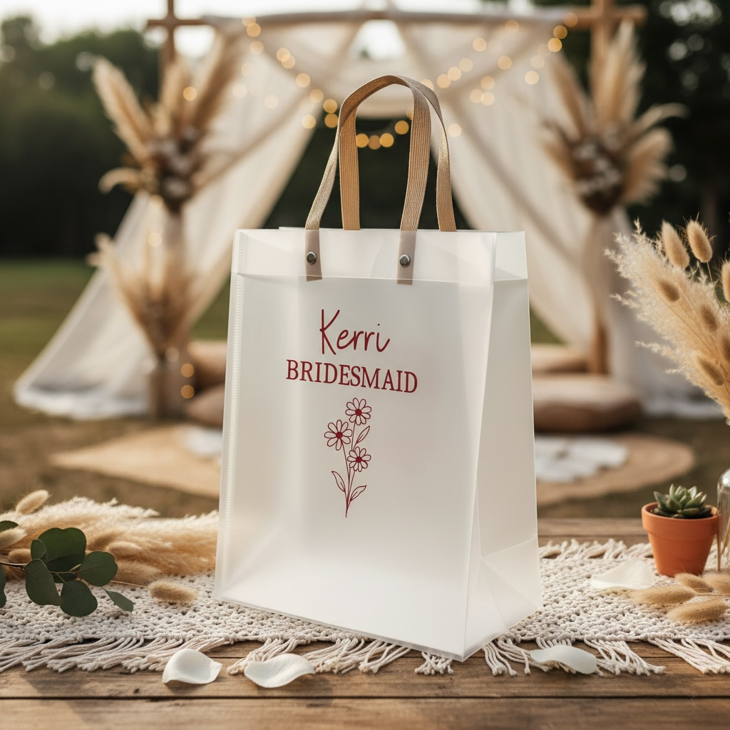 Frosted Gift bags