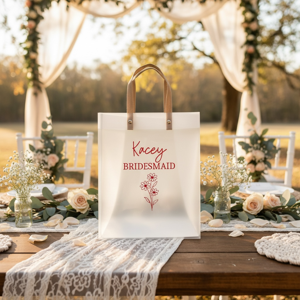 Frosted Gift bags