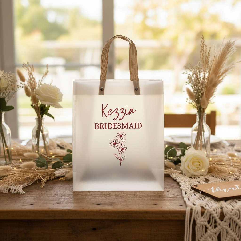 Frosted Gift bags