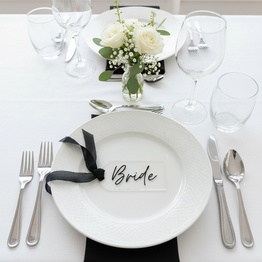 Arched Acrylic Tags