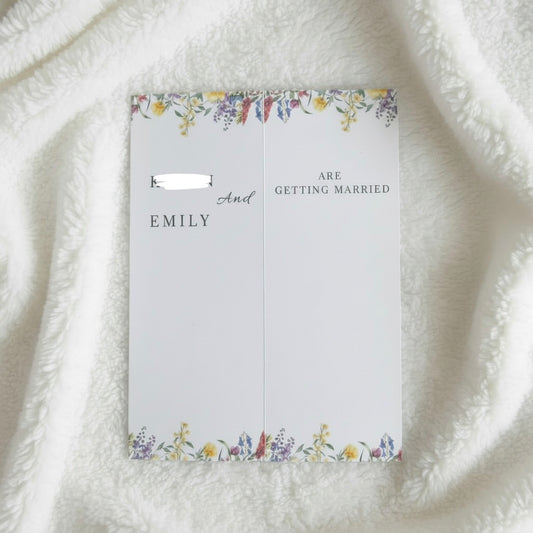 Bespoke Gate Fold Wedding Invitations| Wedding Invite Suite | Fully Customisable Design