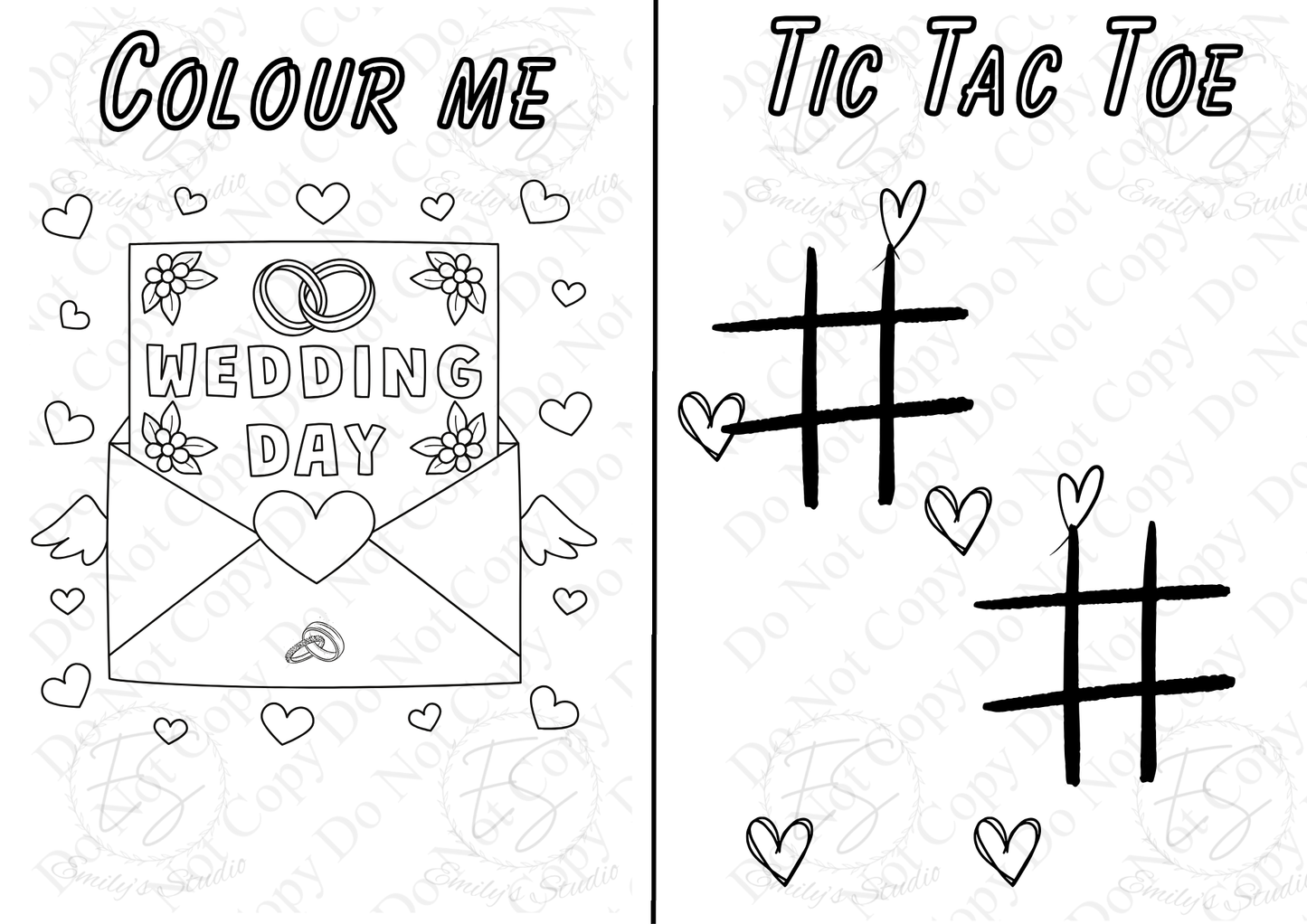 Digital Download Activity pack template