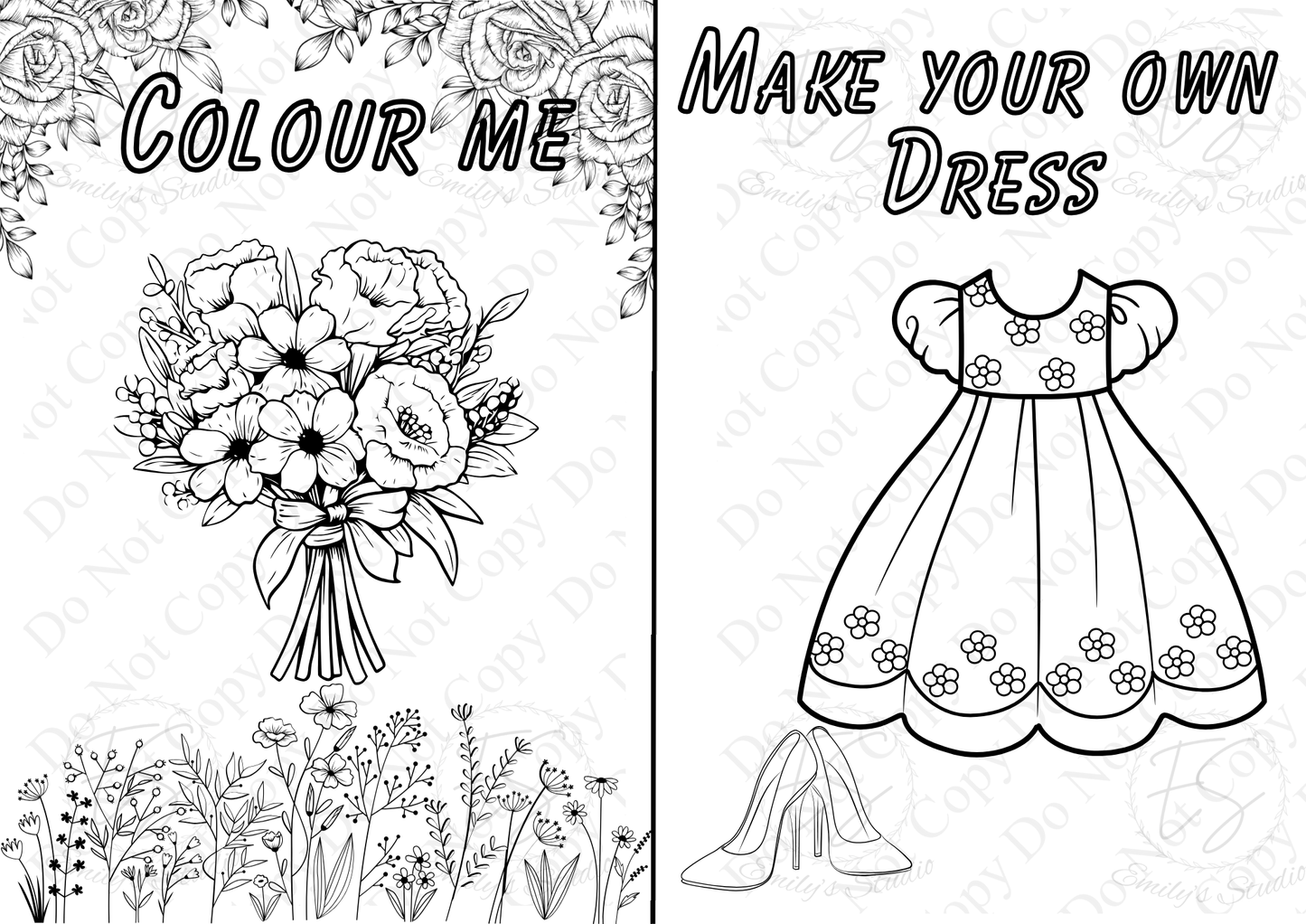 Digital Download Activity pack template