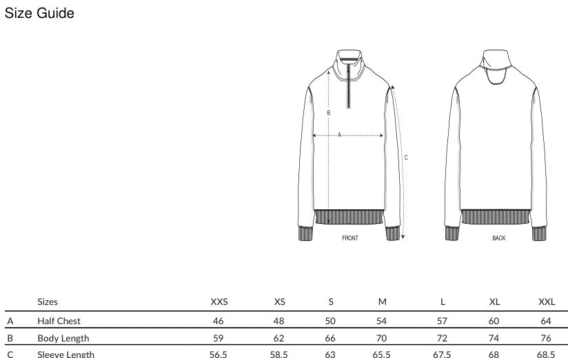 Embroidered 1/4 Zipper Jumper